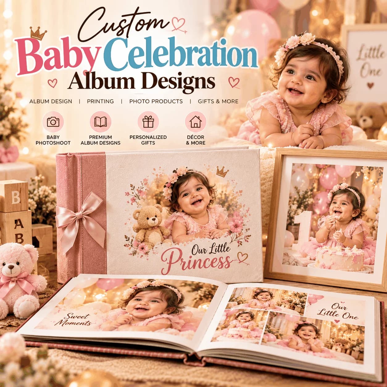 Custom Baby Celebration Designs