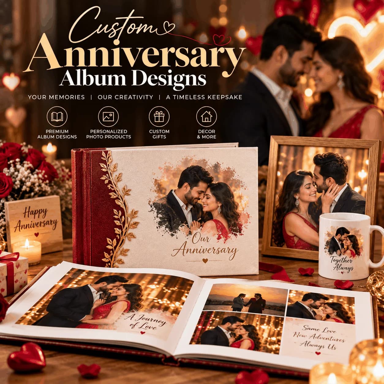 Custom Anniversary Designs